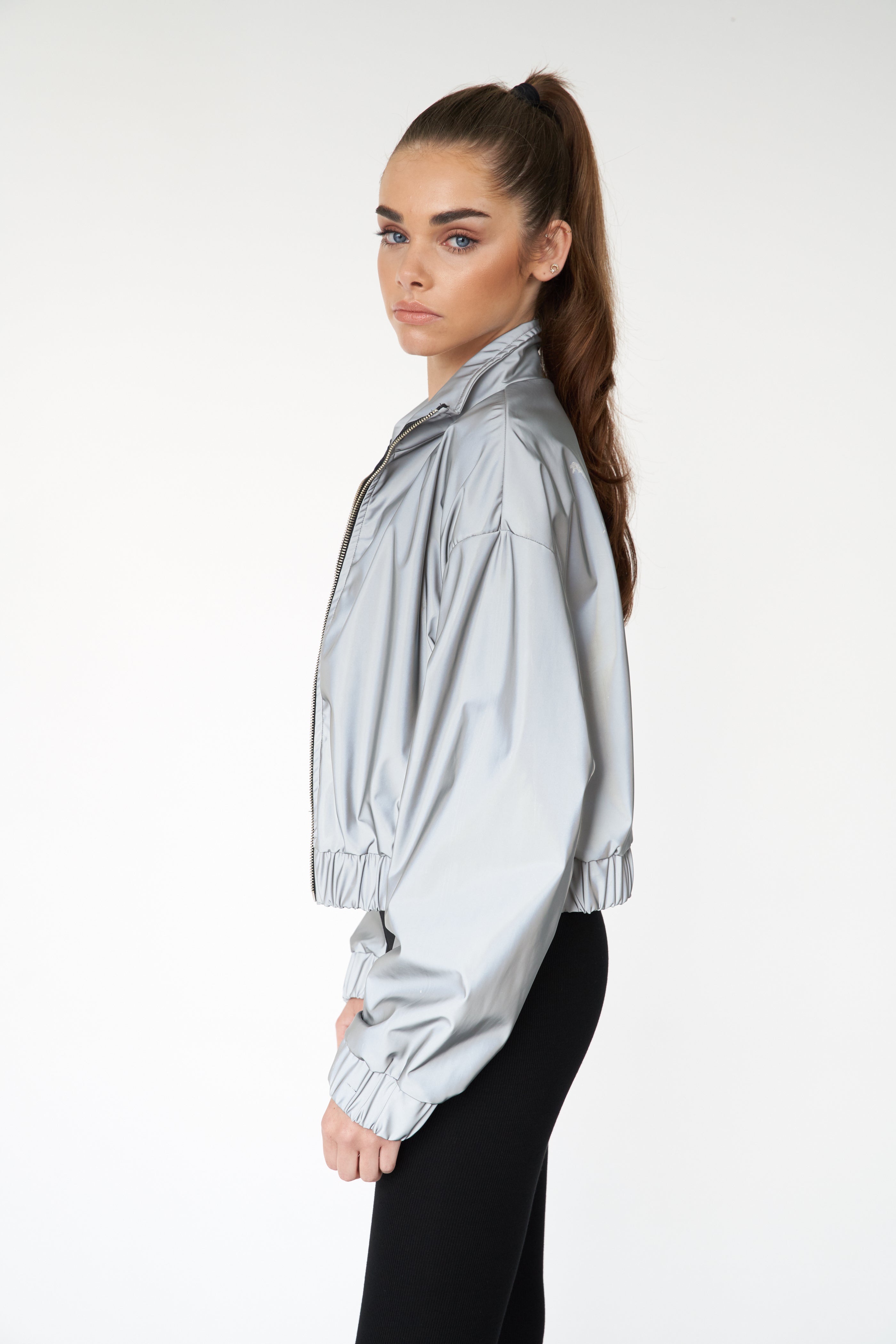 Alka Full Reflective Sports Zip Jacket