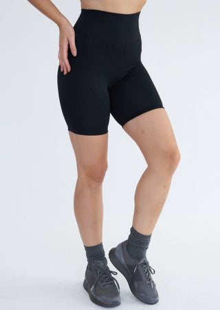 Shape High-Waisted Mid-Length Biker Shorts