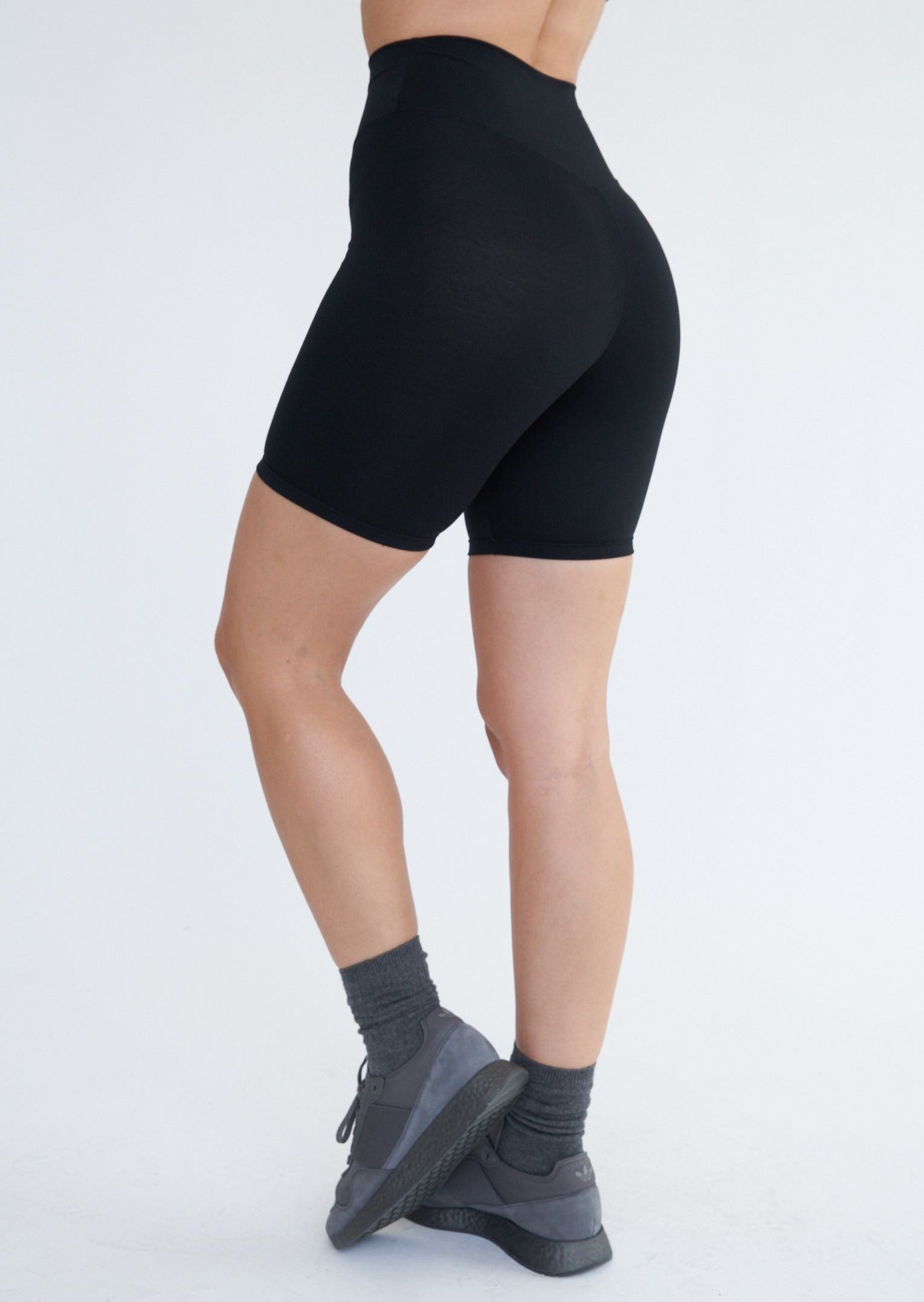 Shape High-Waisted Mid-Length Biker Shorts