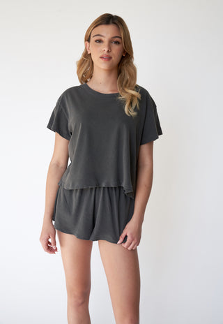 Breezy Crop Soft Tee